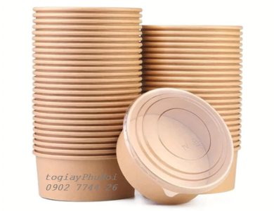 Tô giấy kraft 1500ml